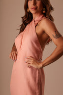 Vestido Rose Blush Linho - TYNA - foto 1