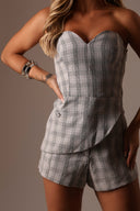 Conjunto Assimétrico Alfaiataria Xadrez - TYNA - foto 11