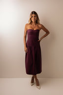 Vestido Milano Vinho Berry - TYNA - foto 10