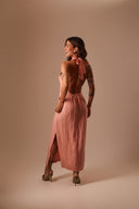 Vestido Rose Blush Linho - TYNA - foto 16