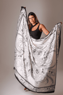 Panneaux Estampado Preto e Branco - TYNA - foto 1