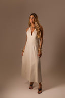 Vestido Linho Aveia - TYNA - foto 3