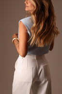 Blazer Colete Azul Sereno - TYNA - foto 4