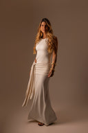 Vestido Longo Off White - TYNA - foto 6
