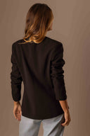 Blazer Sem Gola Preto - TYNA - foto 9