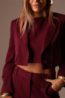 Blazer Alfaiataria Vinho - TYNA - foto 1