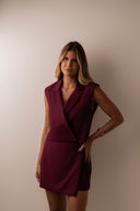 Colete Transpassado Burgundy - TYNA - foto 3