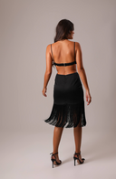 Top Cropped Acetinado Preto - TYNA - foto 21