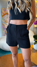 Short Alfaiataria Preto - TYNA - foto 4