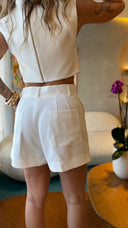 Short Alfaiataria Off White - TYNA - foto 4