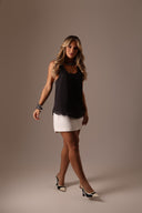 Saia Curta Off White - TYNA - foto 1
