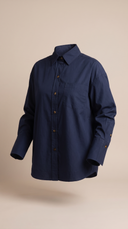 Maxi Camisa Marinho - TYNA - foto 4