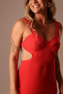 Vestido Vermelho Cut Out - TYNA - foto 14