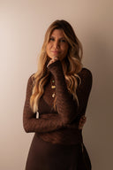 BLUSA RENDA CAFÉ