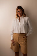Camisa com Ombreira Branca - TYNA - foto 7