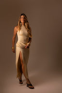Vestido Champagne Fenda - TYNA - foto 6