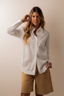 Camisa Florença Punho Largo Branca - TYNA - foto 5