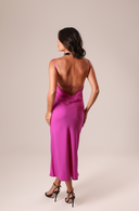 Vestido Midi Rosa Alça - TYNA - foto 2