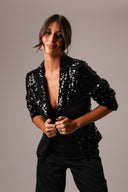 Blazer Paetês Preto - TYNA - foto 5