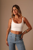 Regata Curta Off White - TYNA - foto 3