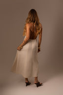 Vestido Linho Aveia - TYNA - foto 4