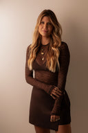 BLUSA RENDA CAFÉ