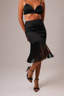 Saia Franjas em Tassel Preta - TYNA - foto 2