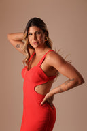 Vestido Vermelho Cut Out - TYNA - foto 10