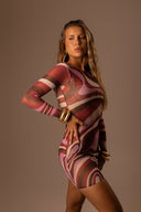 Vestido Tule Curto Wave - TYNA - foto 2