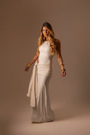 Vestido Longo Off White - TYNA - foto 7