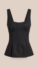 BLUSA ESTRUTURADA PRETA
