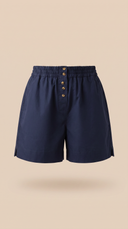 Short Boxer com Elástico Marinho - TYNA - foto 2