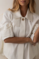 Camisa Gola Off White - TYNA - foto 1