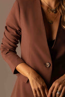 Blazer Sem Gola Choco - TYNA - foto 3