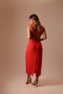 Vestido Vermelho Cut Out - TYNA - foto 9