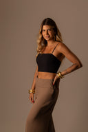 Calça Pala Marrom Patou - TYNA - foto 5
