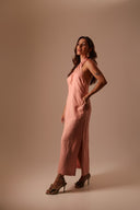 Vestido Rose Blush Linho - TYNA - foto 4