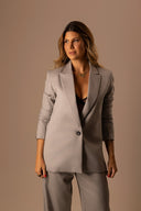 Blazer Alfaiataria Cinza - TYNA - foto 5