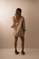 MAXI CAMISA ANA BEGE MACADAMIA