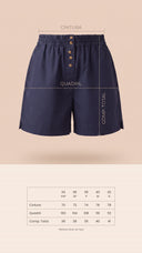 Short Boxer com Elástico Marinho - TYNA - foto 4