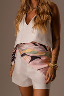 Short Linho Puro Off White - TYNA - foto 5