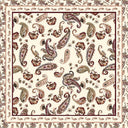 Lenço Estampa Paisley 43 X 43 - TYNA - foto 1