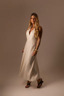 Vestido Linho Aveia - TYNA - foto 1