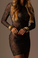 Vestido Tule Curto Onça - TYNA - foto 5