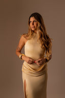 Vestido Champagne Fenda - TYNA - foto 8