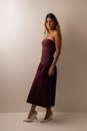 Vestido Milano Vinho Berry - TYNA - foto 4