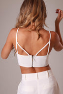 Top Recorte Off White - TYNA - foto 2