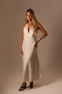 Vestido Linho Aveia - TYNA - foto 5