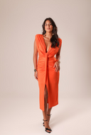 Vestido Laranja Jersey - TYNA - foto 3