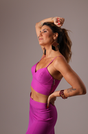 Top Cropped Rosa Alfaiataria - TYNA - foto 2